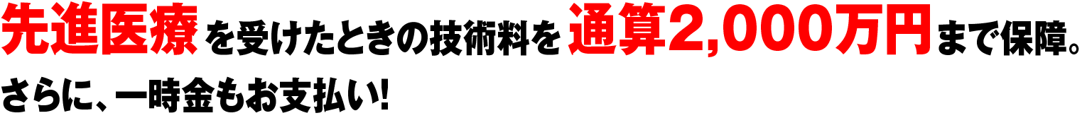 iÂ󂯂Ƃ̋ZpʎZ2,000~܂ŕۏBɁAꎞxI